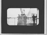 On board an oceanliner