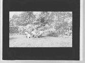 Group in a garden