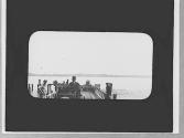 Automobile on a ferry, Petersham Trip