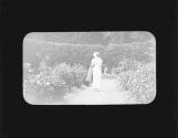 Woman in a garden