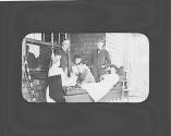 George Eastman and guests on porch, Oak Lodge Trip