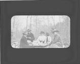 George Eastman and friends picnicing, Oak Lodge Trip