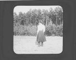 Girl outside, Oak Lodge Trip