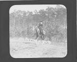 Woman on horse, Oak Lodge Trip