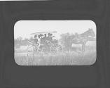 People in carriage, Oak Lodge Trip