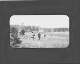 George Eastman and friends shooting, Oak Lodge Trip