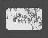 Children playing in school yard