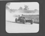 Race car on track