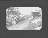 Women at roadside picnic, Petersham Motor Trip