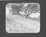 George Eastman and friends picnicing, Petersham Motor Trip