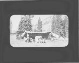 People in camp, Wyoming Trip