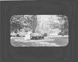 Nell Newhall in Gardens at Eastman Residence