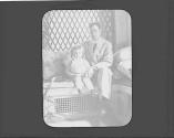 Charles and Watson Newhall in Conservatory