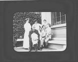 George Eastman posing with Drydens and Newhalls