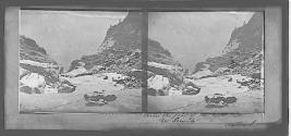 From the foot of the upper fall of the Yosemite