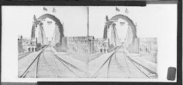 [Suspension bridge, Niagara Falls]
