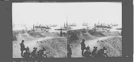 La flotte, vue du fort Sumter (inst...)