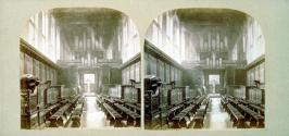 Interior of the Trinity College Chapel, Cambridge