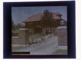 [House and fountain]