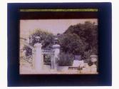 [Gate and garden]