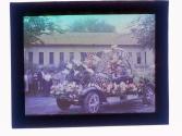 [Rochester Telegraph parade float]