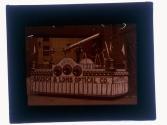 [Bausch and Lomb parade float]