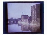 [Buildings along Genesee river]