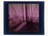 [View of New York City from Bridge]