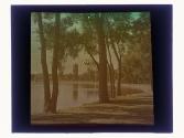 [view of water and trees]