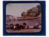 [Six women on bridge]