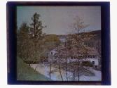 [Landscape with house]
