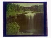 [Water falls]