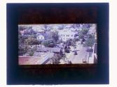 [Street view from rooftop]