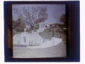[Garden steps and fountain or pool]