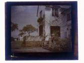 [People on porch of house]