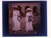 [Unid. portrait of two women]