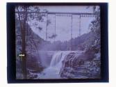 [Genesee River falls, bridge at Portageville]
