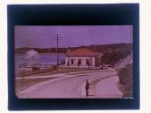[Policeman near Highland Park Reservoir]
