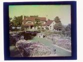 [House and garden of Kodak executive Adolph Stuber]