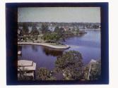[Houses by body of water]