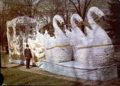 [Swan Boats Parade Float]