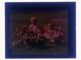 Marietta & Peg with flowers