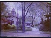 [View of house, yard and street]