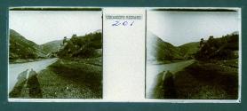 [View of road and mountains]