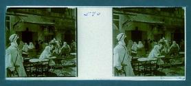 [Arab(?) men in cafe]