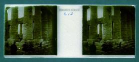 [People at base of columns]
