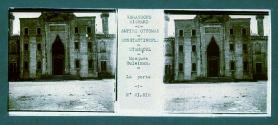 EMPIRE OTTOMAN CONSTANTINOPLE STAMBOUL Mosquee Suleiman La Porte