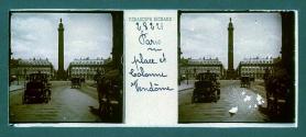 Paris place et Colonne Vendome