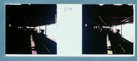 [Unid people along ship's rail]
