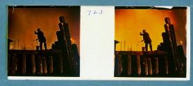 [Man fishing off pier]